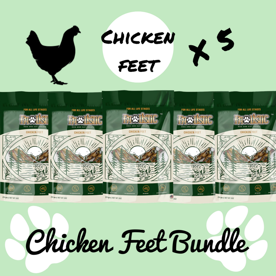 Chicken feet for Dogs and Cats, Bundle and Save