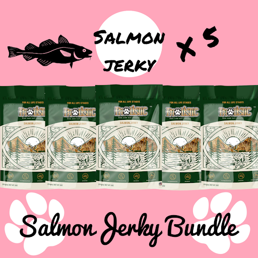 Salmon Jerky For cats and dogs 